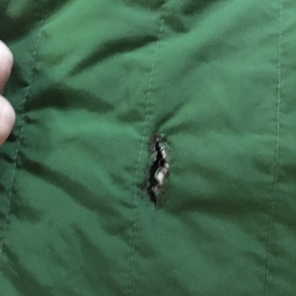 Snap-front Puffer Dog Vest + Dot-fleece Hoodie - Picture 3 of 3